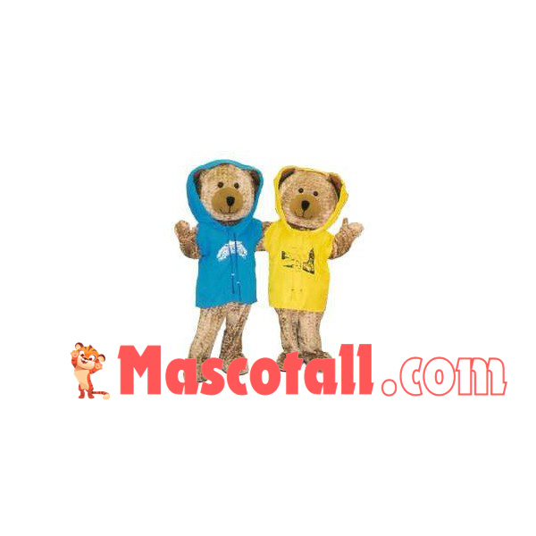 Brother Bear In Hoodie Mascot Costume