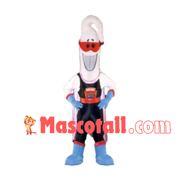 Cartoon Gel Guard Mascot Costume