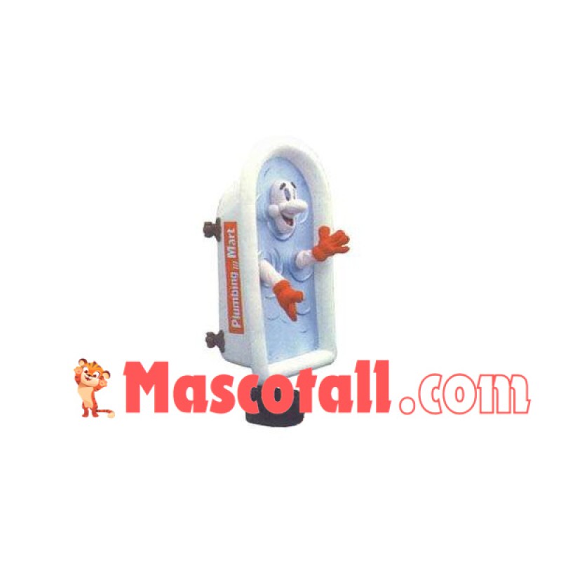 Baby Bathtub With Wheels Mascot Costume