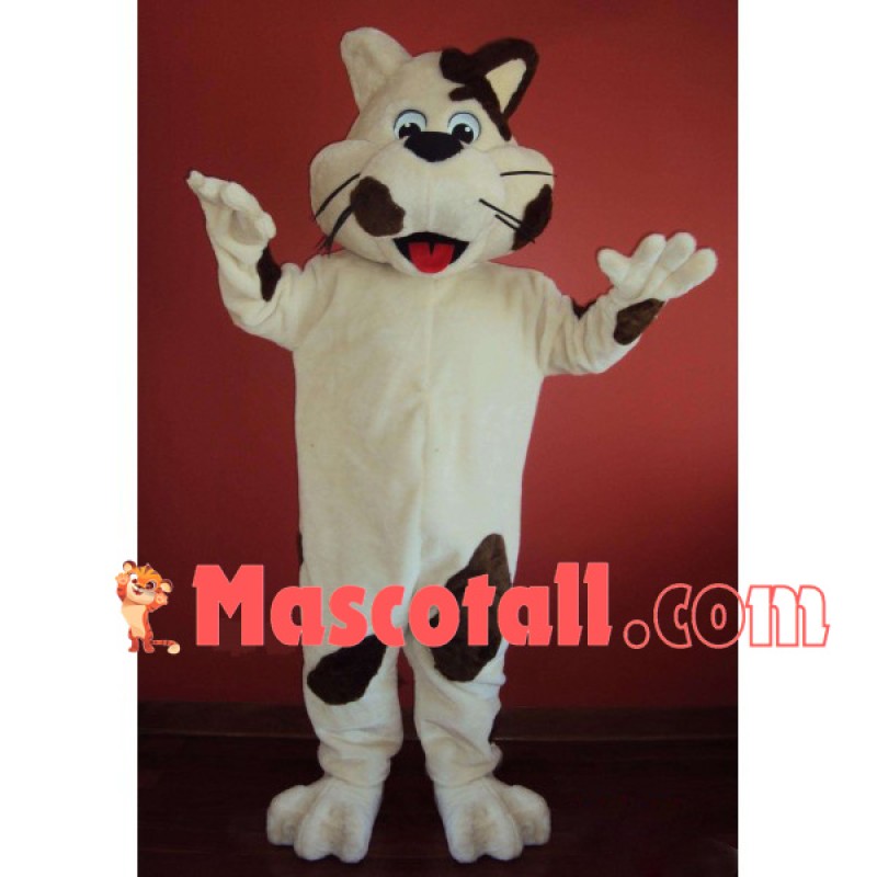 Naughty Spotted Cat Mascot Costume