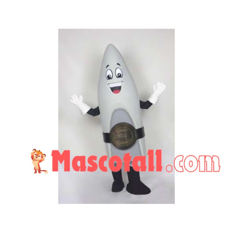 Rocket Player With Medal Mascot Costume