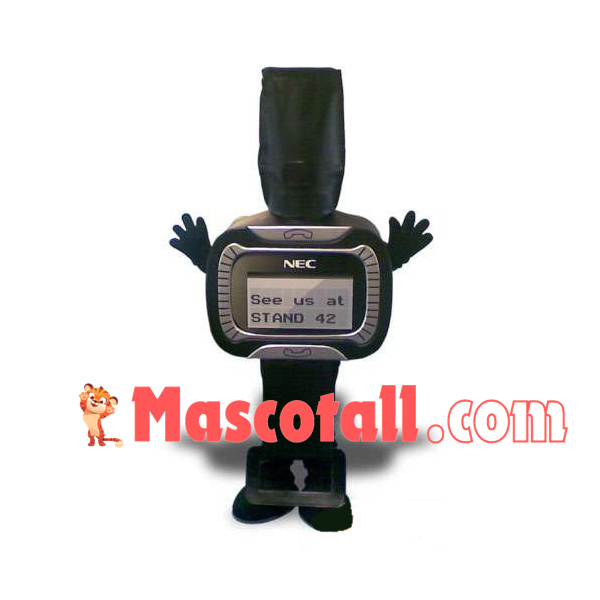 Receiving Information Pager Mascot Costume