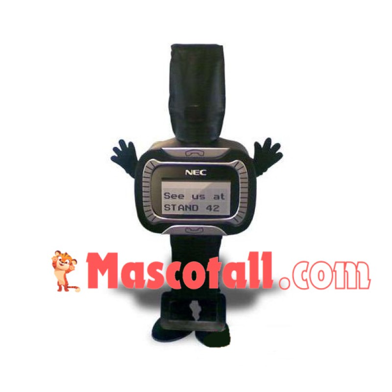 Receiving Information Pager Mascot Costume