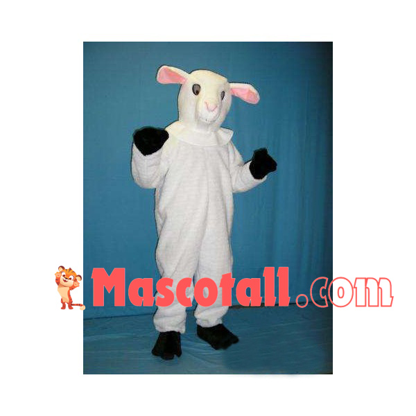 Mild Soft Plush Sheep Mascot Costume