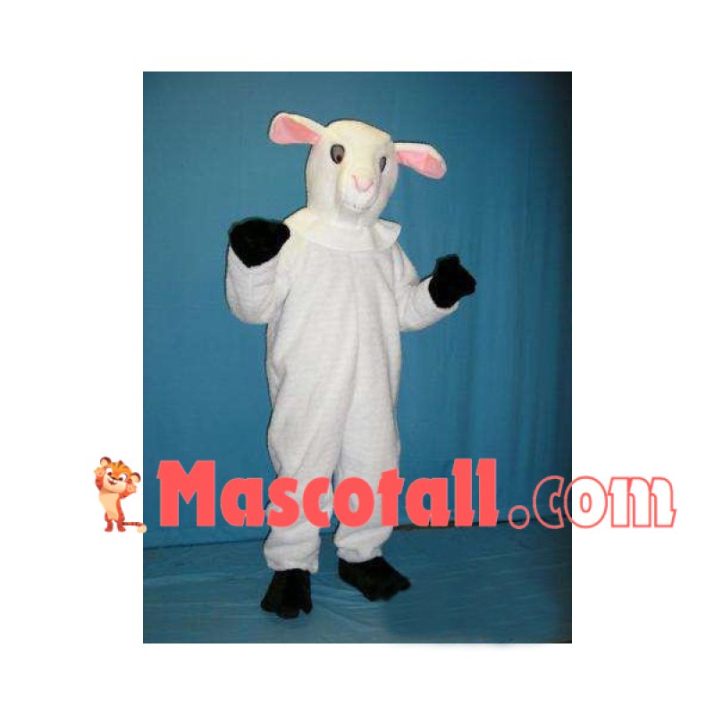 Mild Soft Plush Sheep Mascot Costume