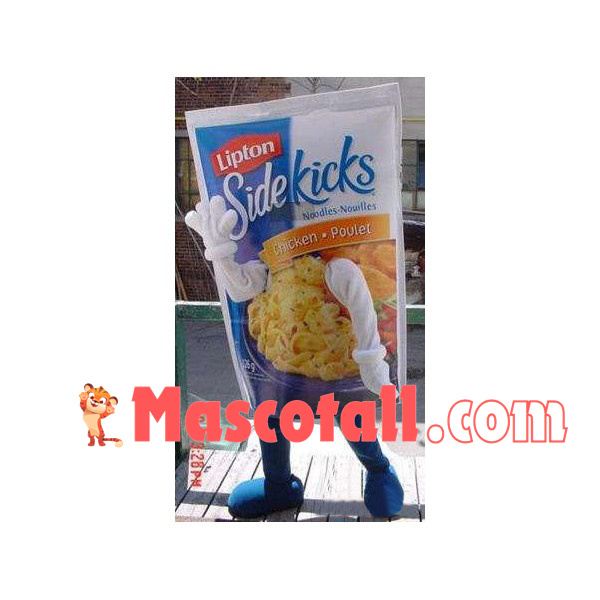 Pack of Chicken Spaghetti Mascot Costume