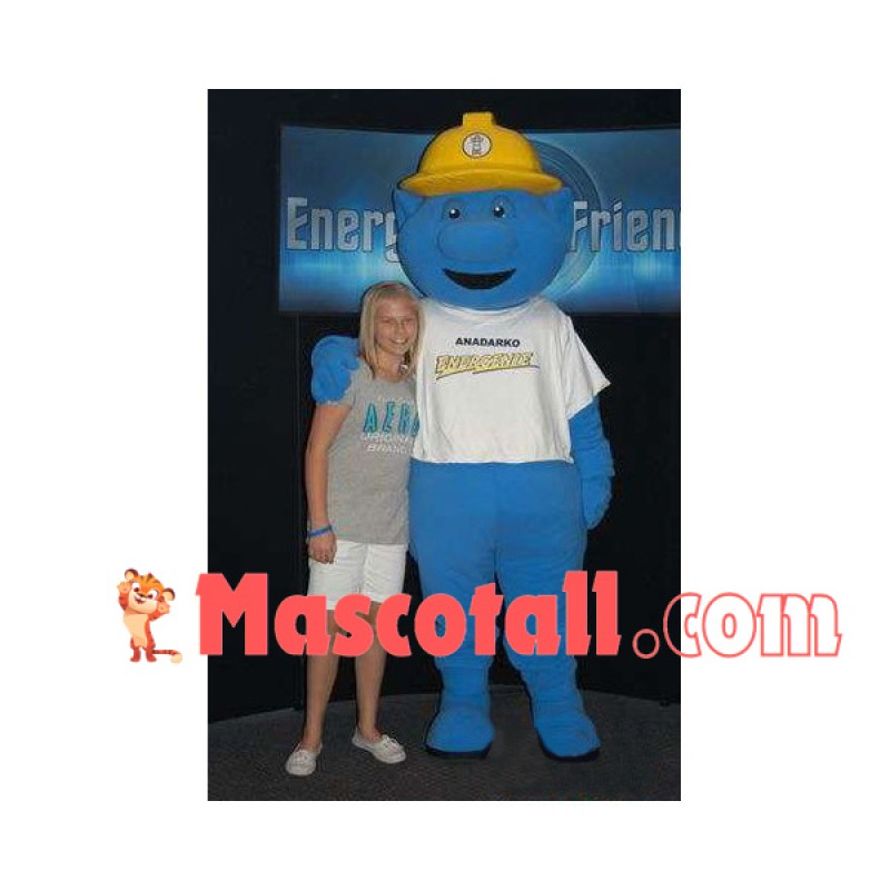 Big Nose Engineer Doll Mascot Costume