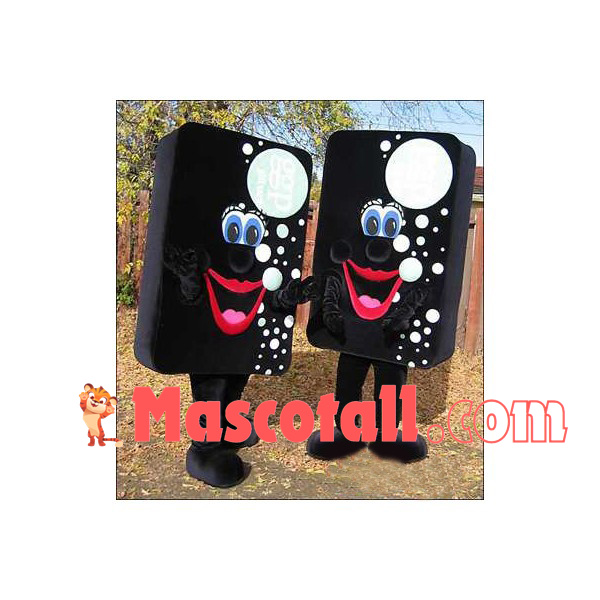 One Pair of Bubble Board Mascot Costume