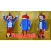Amusement Park Adult Clown Mascot Costume