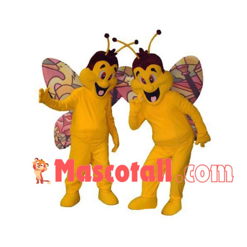 Big Butterfly With Colorful Wings Mascot Costume