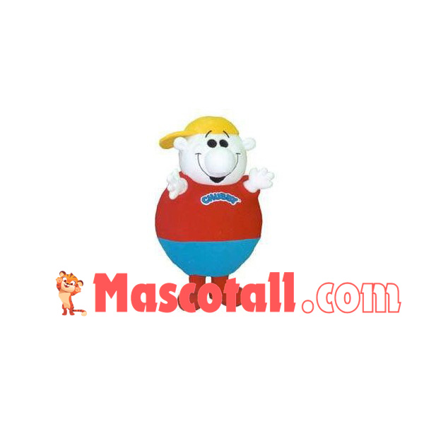 Big Nose Doll With Round Body Mascot Costume