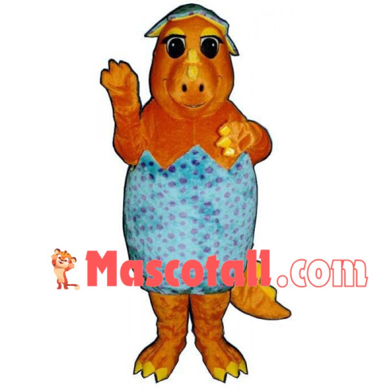 Broken Shell Dinosaur Baby Mascot Costume