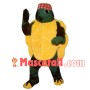 Inspirational Tortoise With Turban Mascot Costume