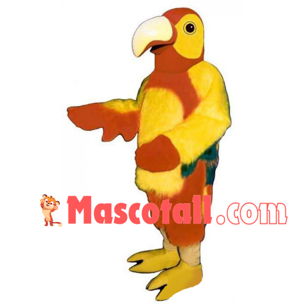 Colorful Woodpecker With Soft Belly Mascot Costume
