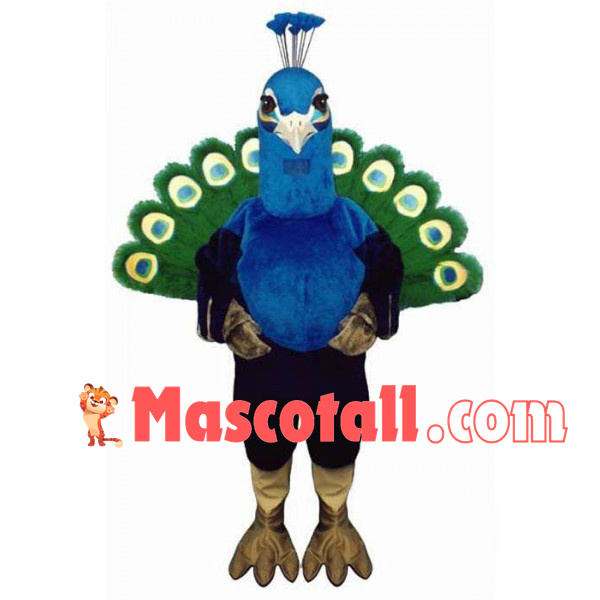 Rare Narcissistic Peacock Mascot Costume