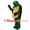 Relaxing Adult Green Turtle Mascot Costume