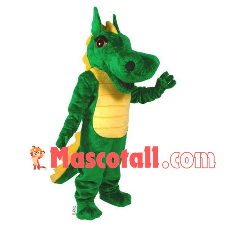 Dinosaur With Exaggerated Mouth Mascot Costume