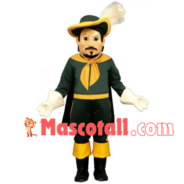Serious Noble Sheriff Mascot Costume