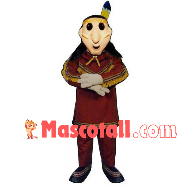 Indian Sheikh With Totem Mascot Costume