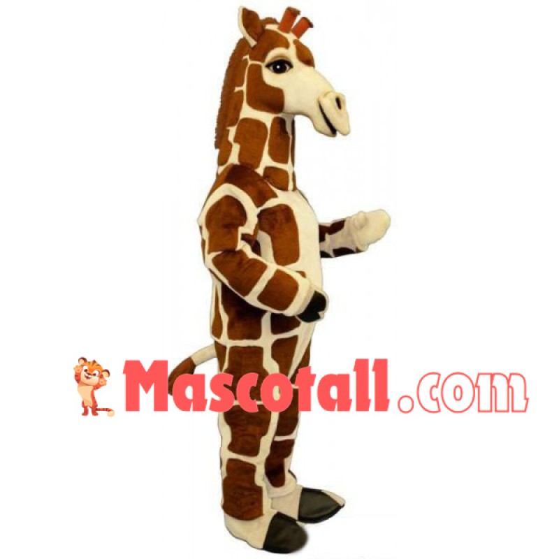 Adult Size Long-legged Giraffe Mascot Costume