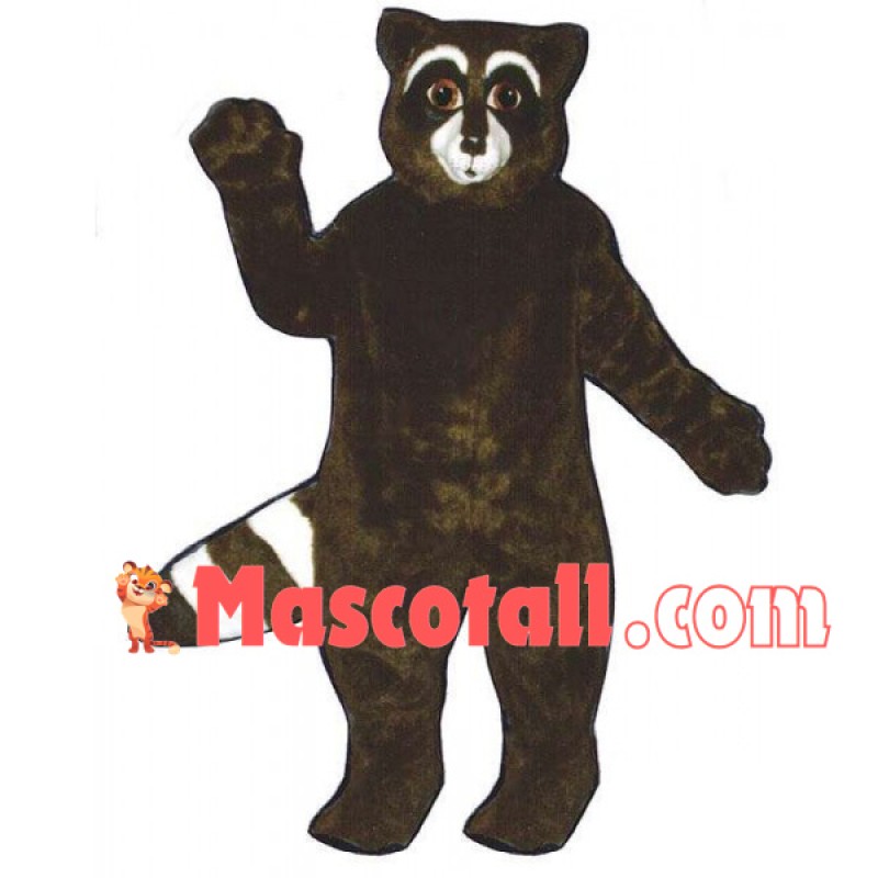 Lovely Soft Plush Brown Raccoon Mascot Costume