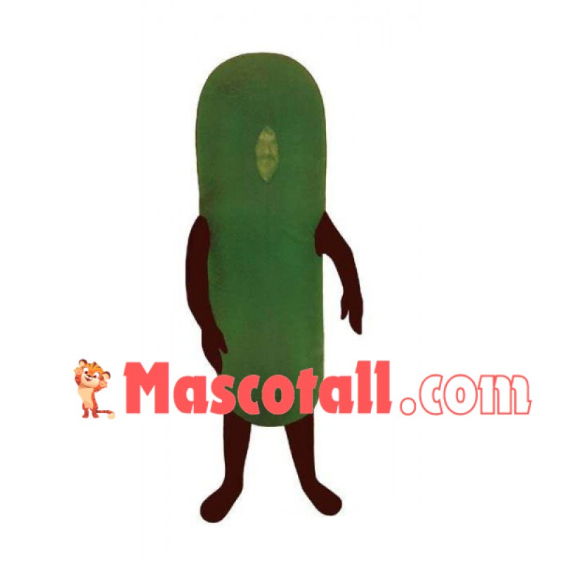 Cucumber With Smooth Surface Mascot Costume