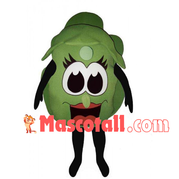 Cartoon Olive Vegetable Mascot Costume For Market