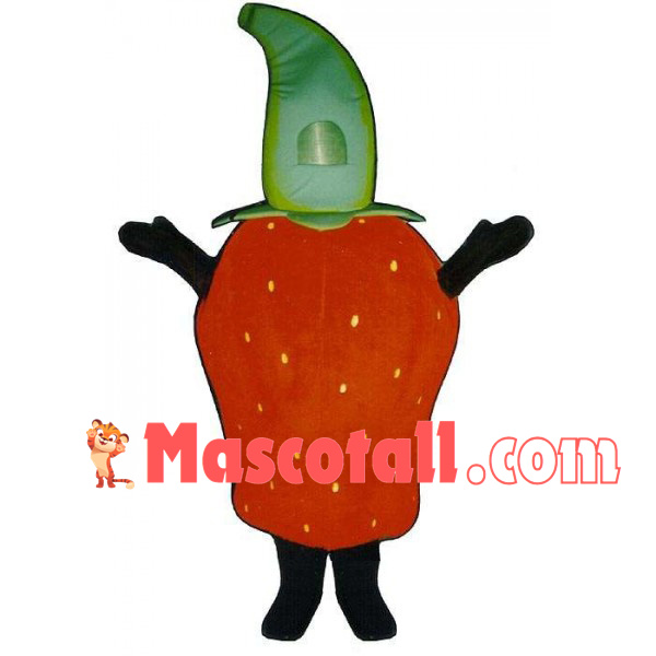 Juicy Little Strawberry Mascot Costume