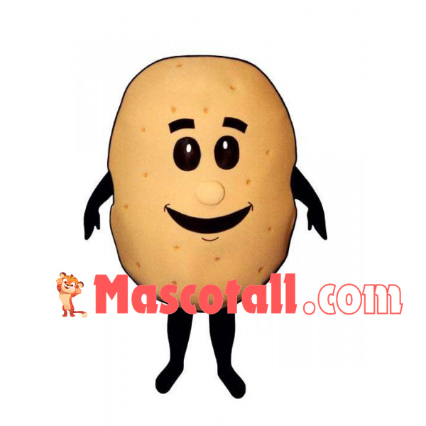 Cartoon Raw Potato Mascot Costume