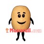 Cartoon Raw Potato Mascot Costume