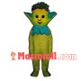 Funny Cartoon Green Ginseng Doll Mascot Costume