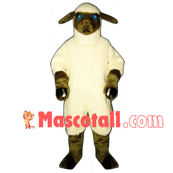 Special Variety of Blue Eyes Sheep Mascot Costume