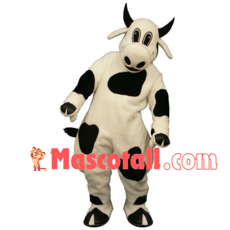 Active Adult Size Cow Mascot Costume