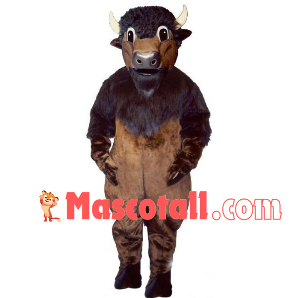 Hale Yak With Thick Fur Mascot Costume
