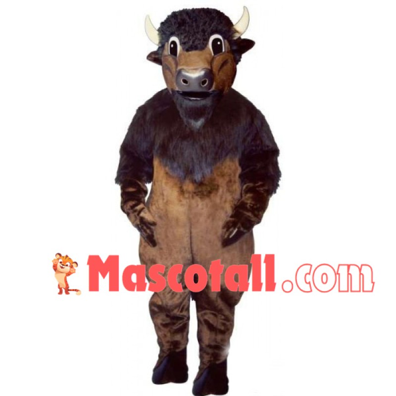 Hale Yak With Thick Fur Mascot Costume