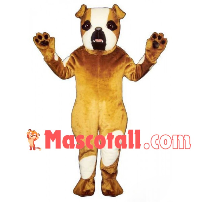 Well-behaved Motley Dog Mascot Costume
