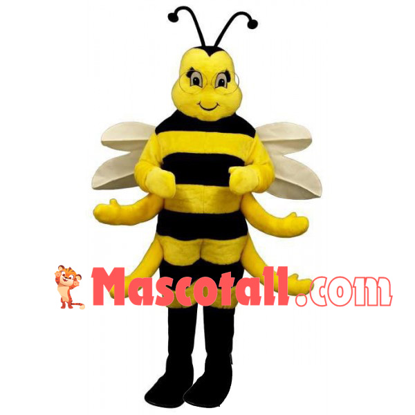 Multi-legged Bee Professor Mascot Costume