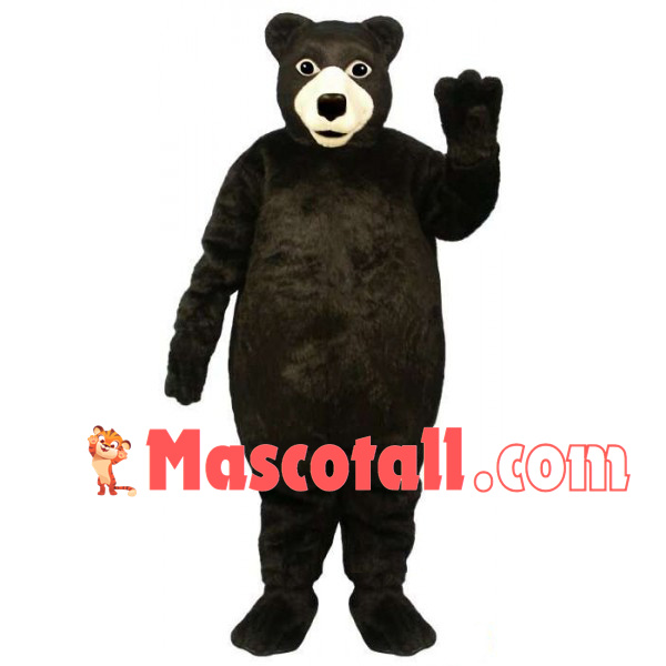 Huge Wild Black Bear Mascot Costume