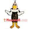 Bald Little Ostrich Mascot Costume