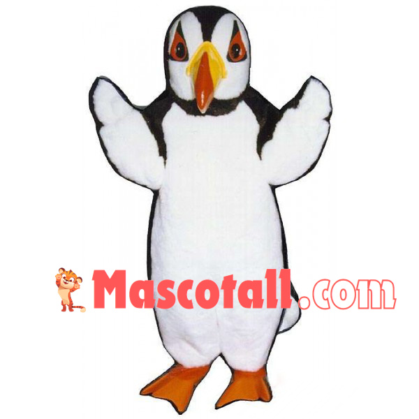 Red-eyed Penguin Mascot Soft Costume