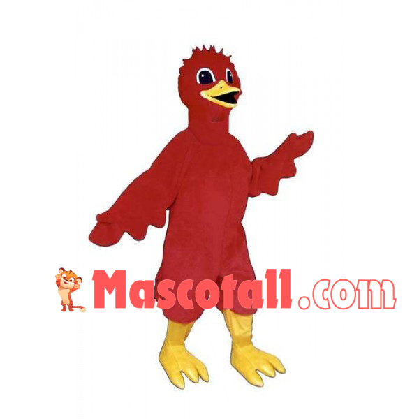 Small Red Sunbird Mascot Costume