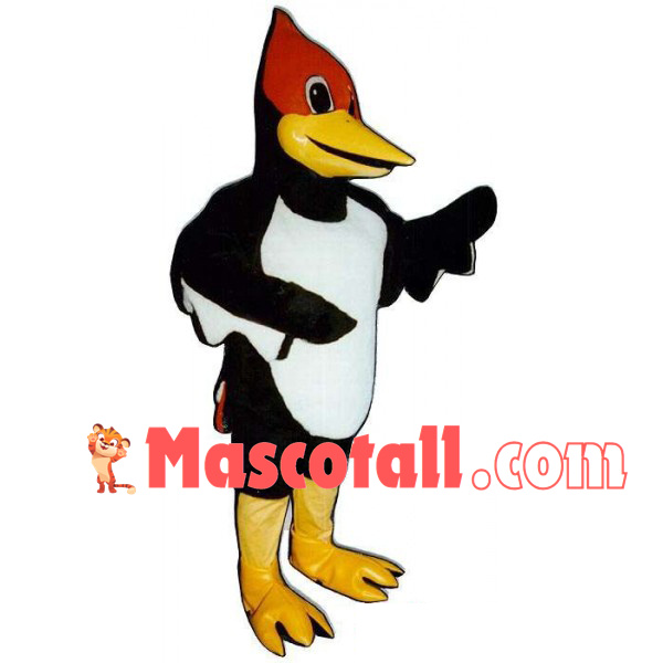 Beneficial Red-headed Woodpecker Mascot Costume