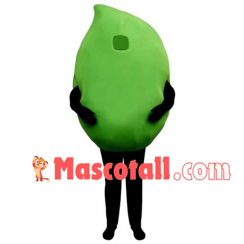 Breathable Green Mango Mascot Costume