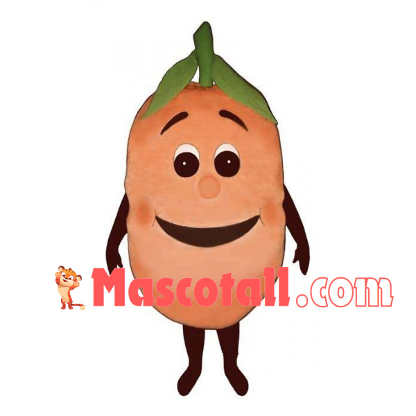 Picked Big Orange Mascot Costume