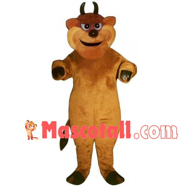 Honest Brown Buffalo Mascot Costume