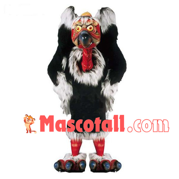 Scary Flamingo With Huge Paws Mascot Costume