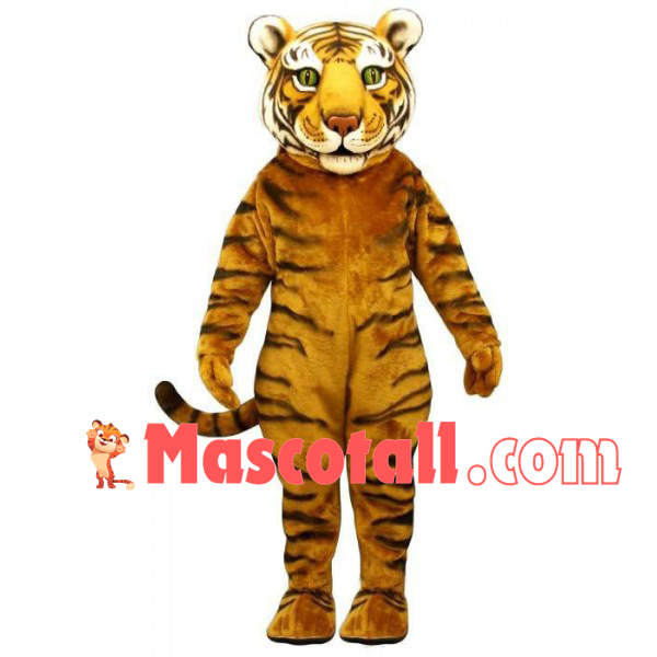 Domesticated Tiger Mascot Costume