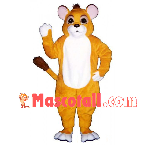Newborn Baby Lion Cub Mascot Costume