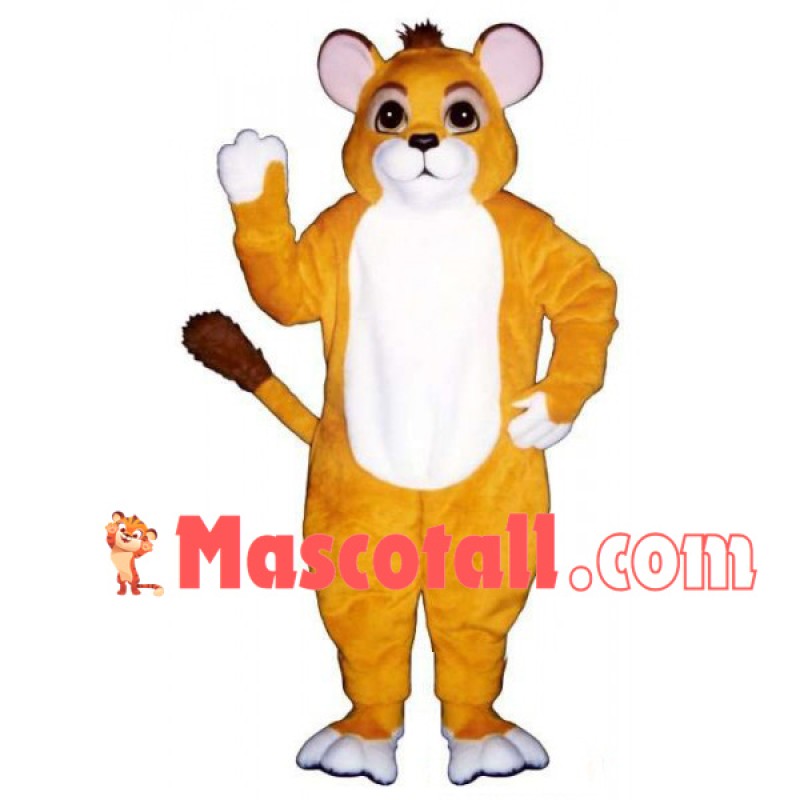 Newborn Baby Lion Cub Mascot Costume