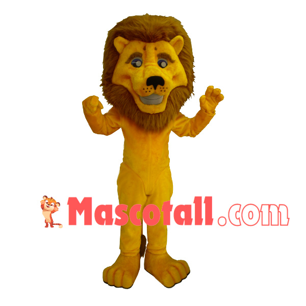 Lean Kind Lion Mascot Costume